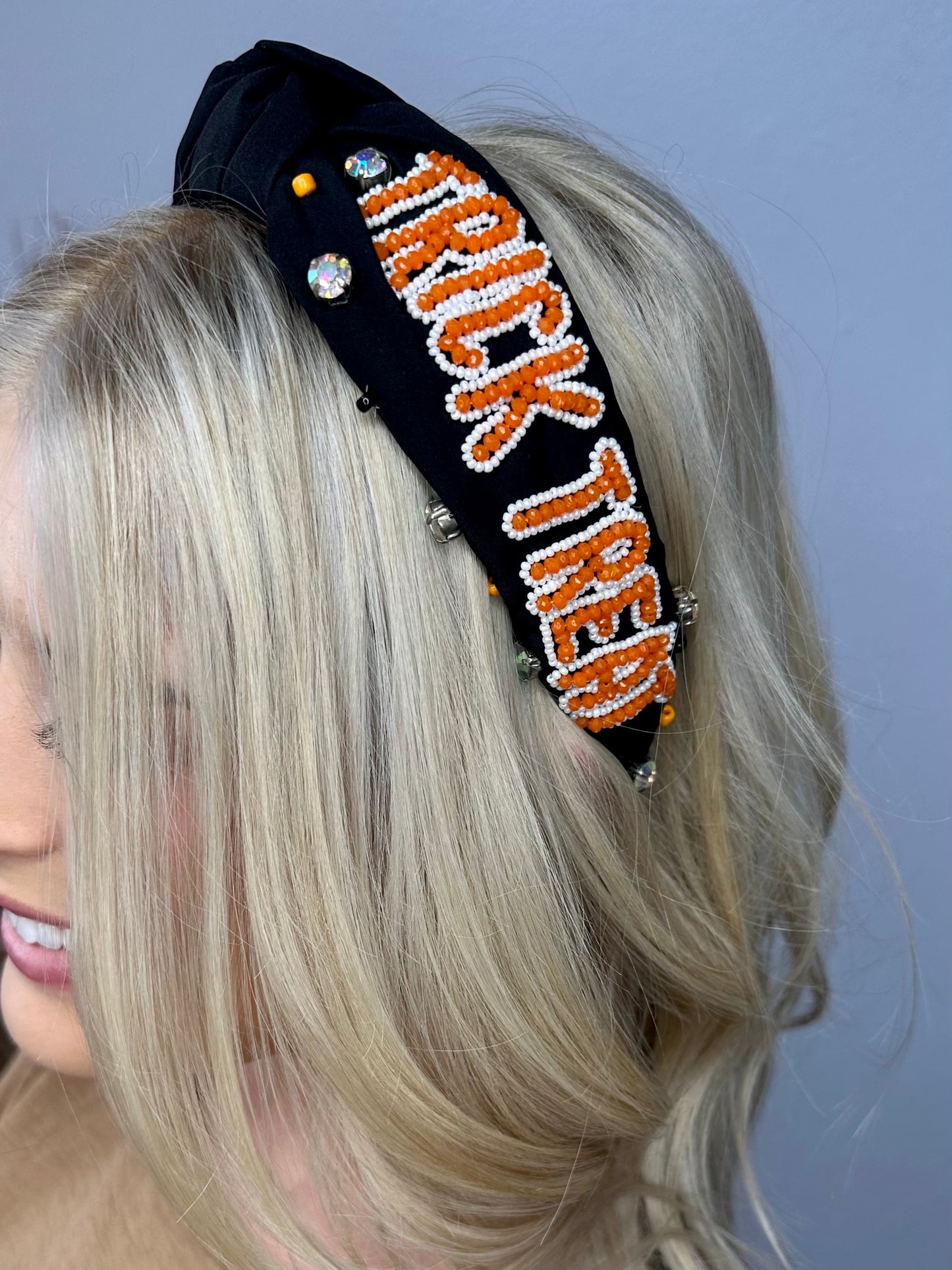 BEADED TRICK OR TREAT HEADBAND