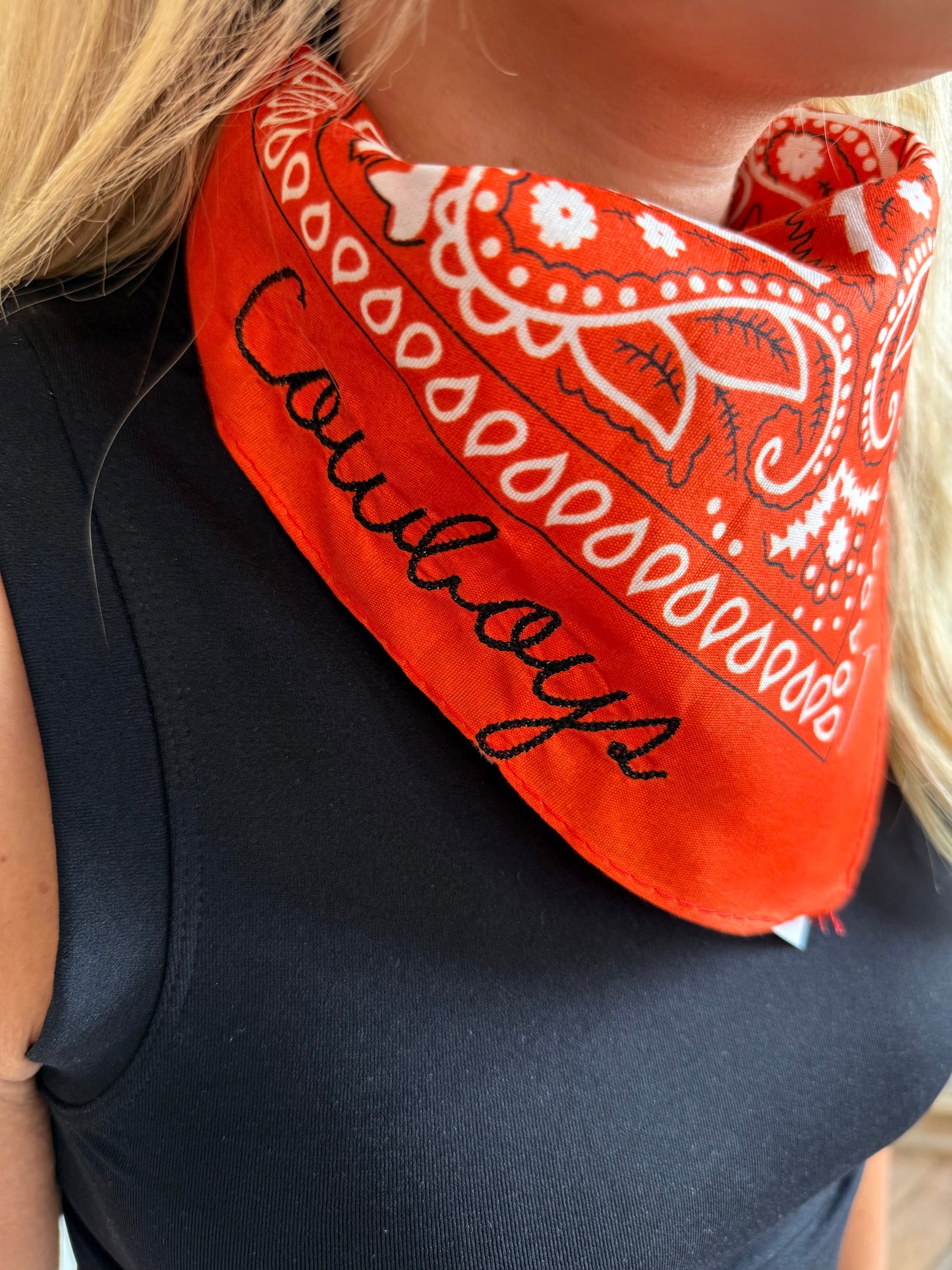 ORANGE BANDANA COWBOYS