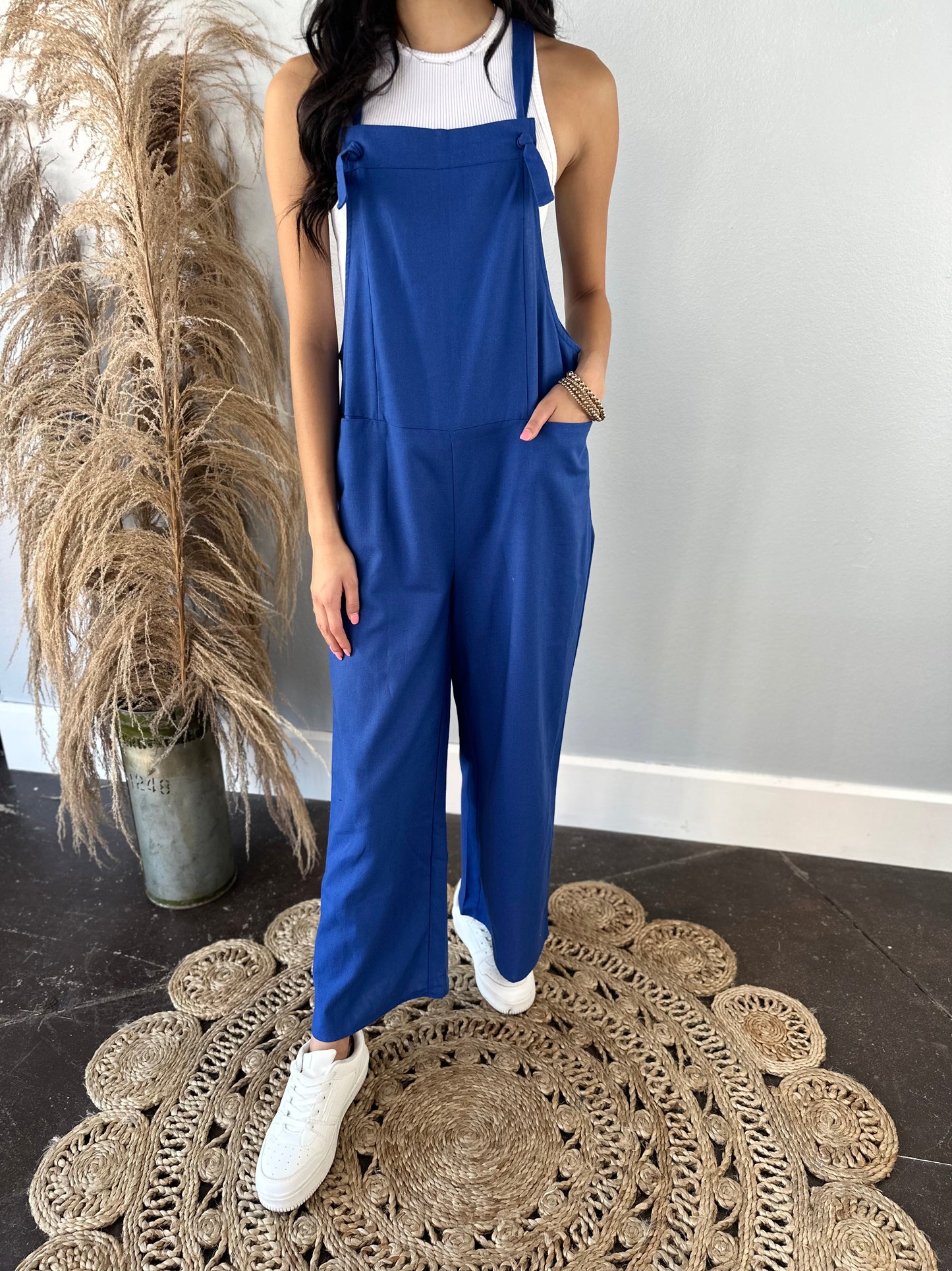 ROYAL BLUE JUMPSUIT