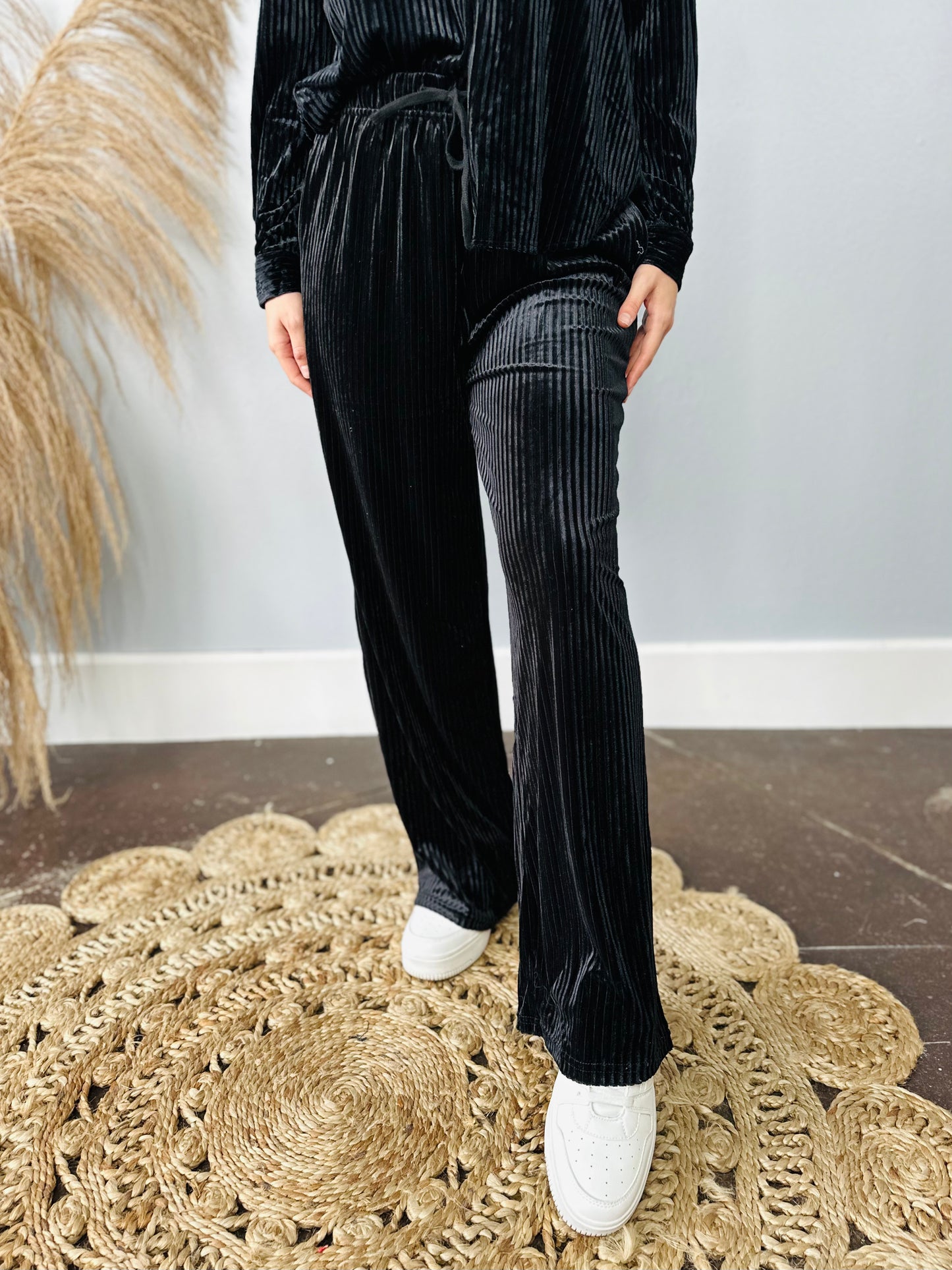 BLACK VELVET SO SOFT PANTS