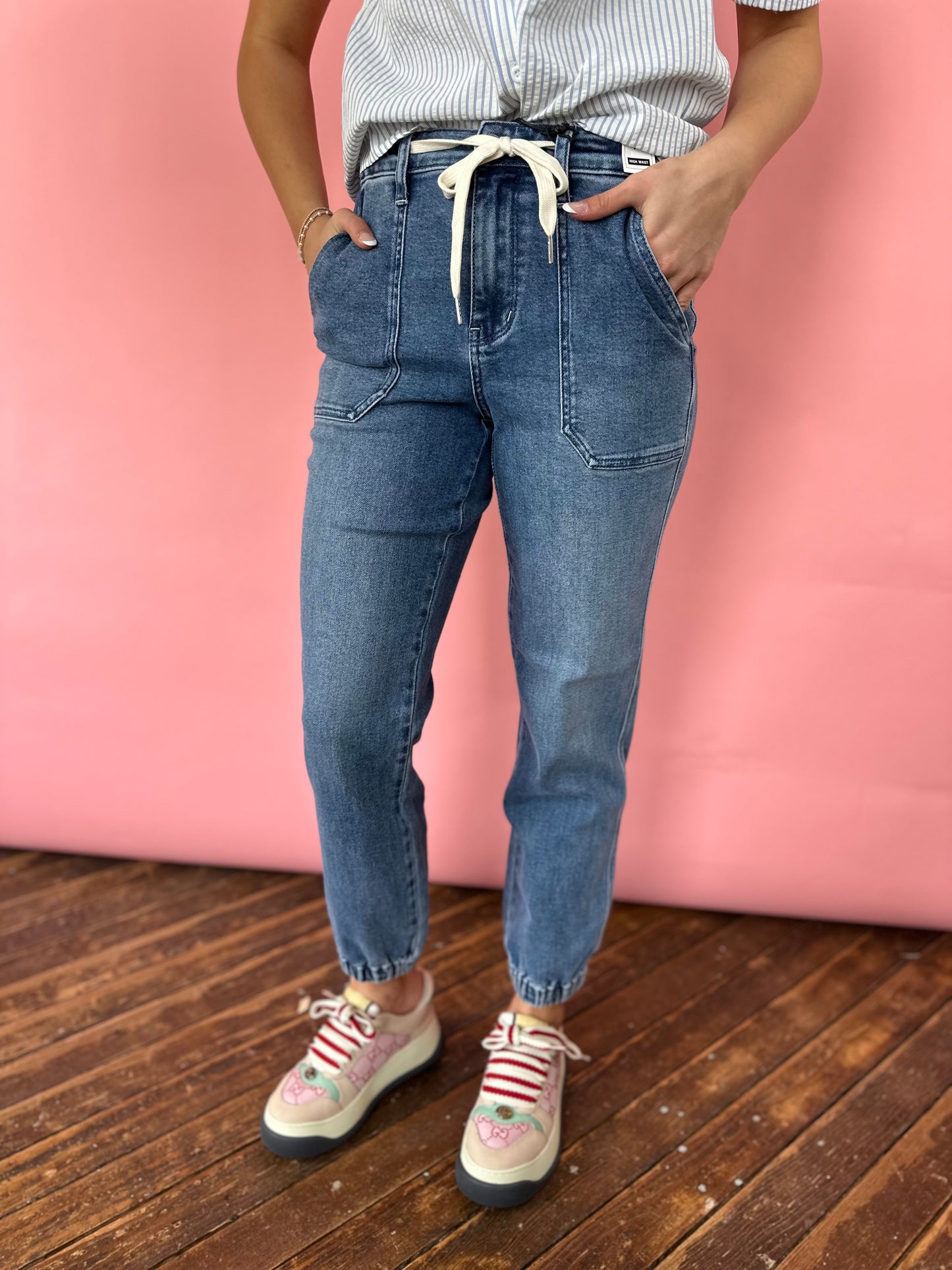 JB DENIM CARGO JOGGER JEAN