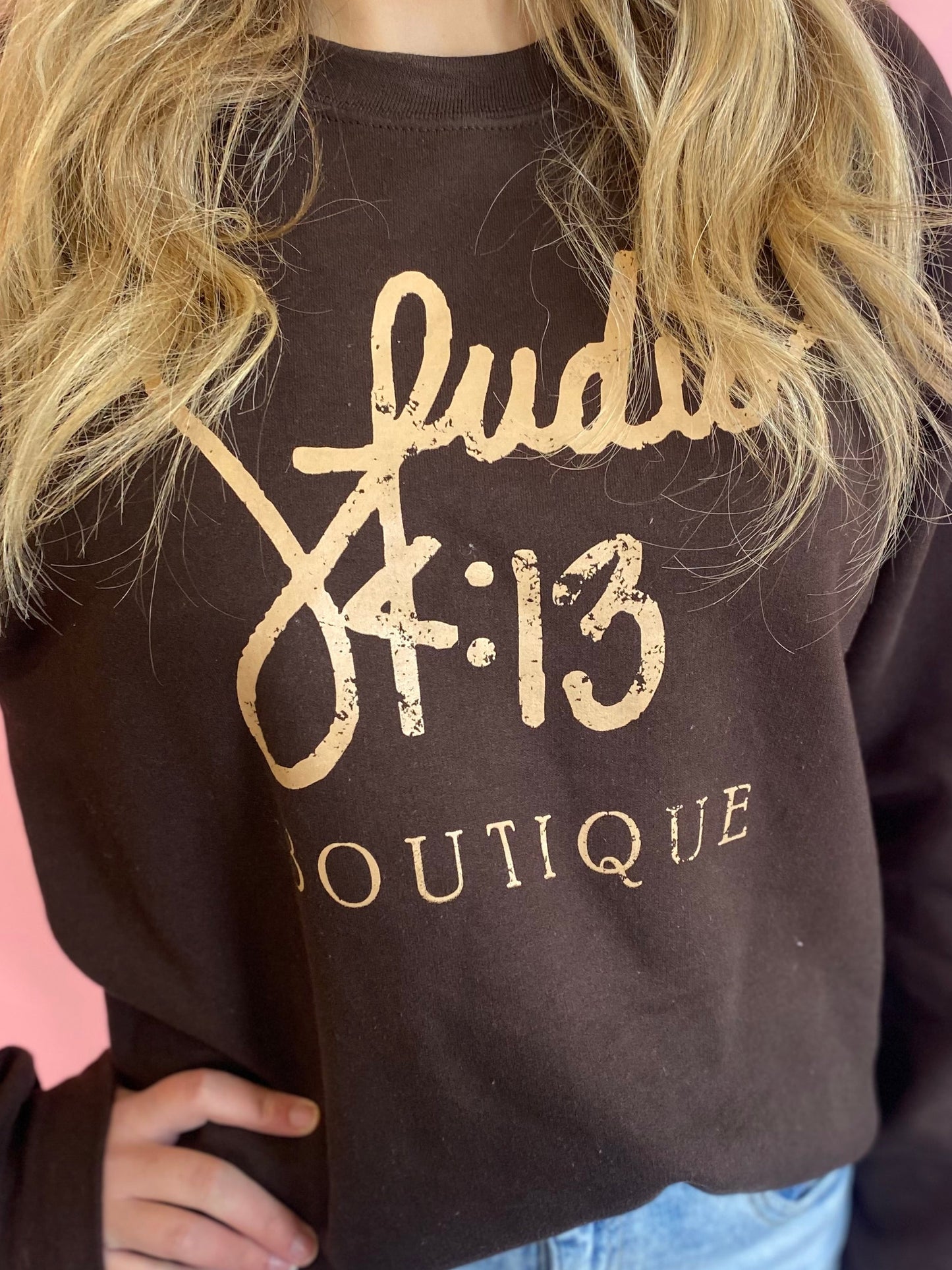 BROWN STUDIO 4:13 SWEATSHIRT
