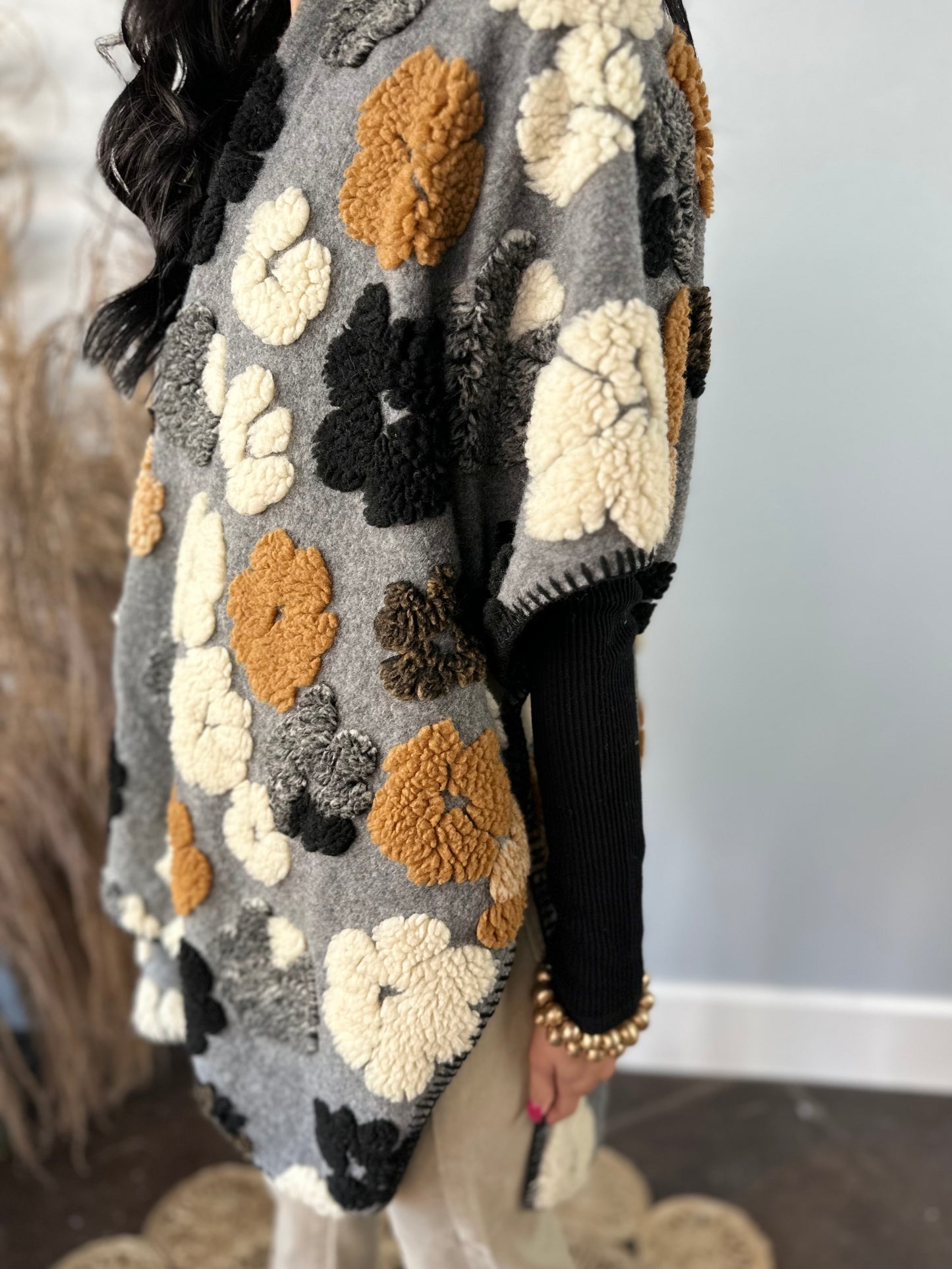 DAISY ONE SIZE PONCHO