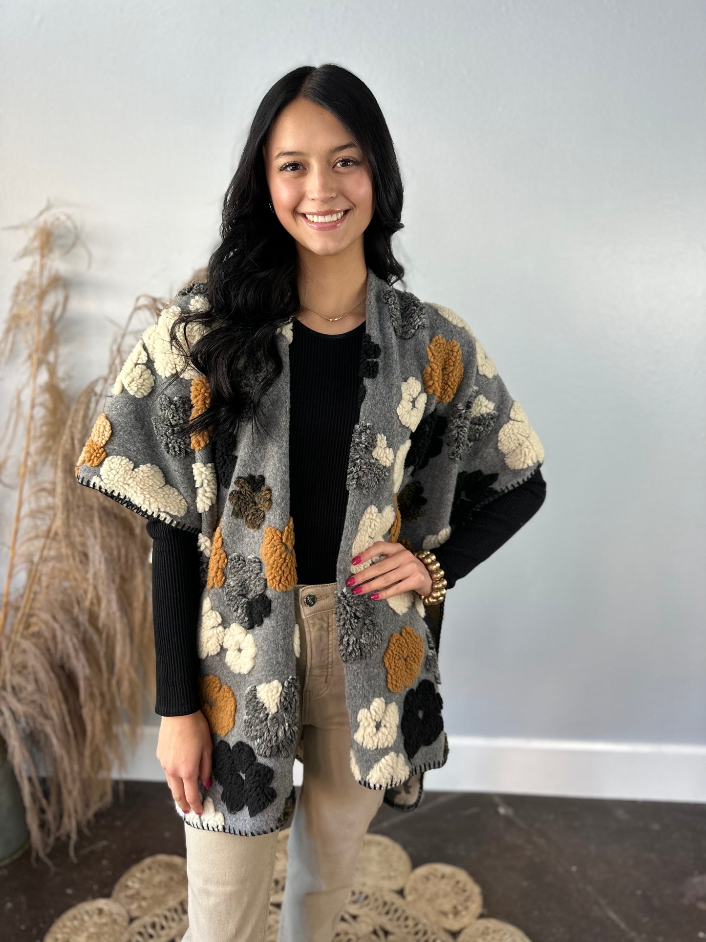 DAISY ONE SIZE PONCHO