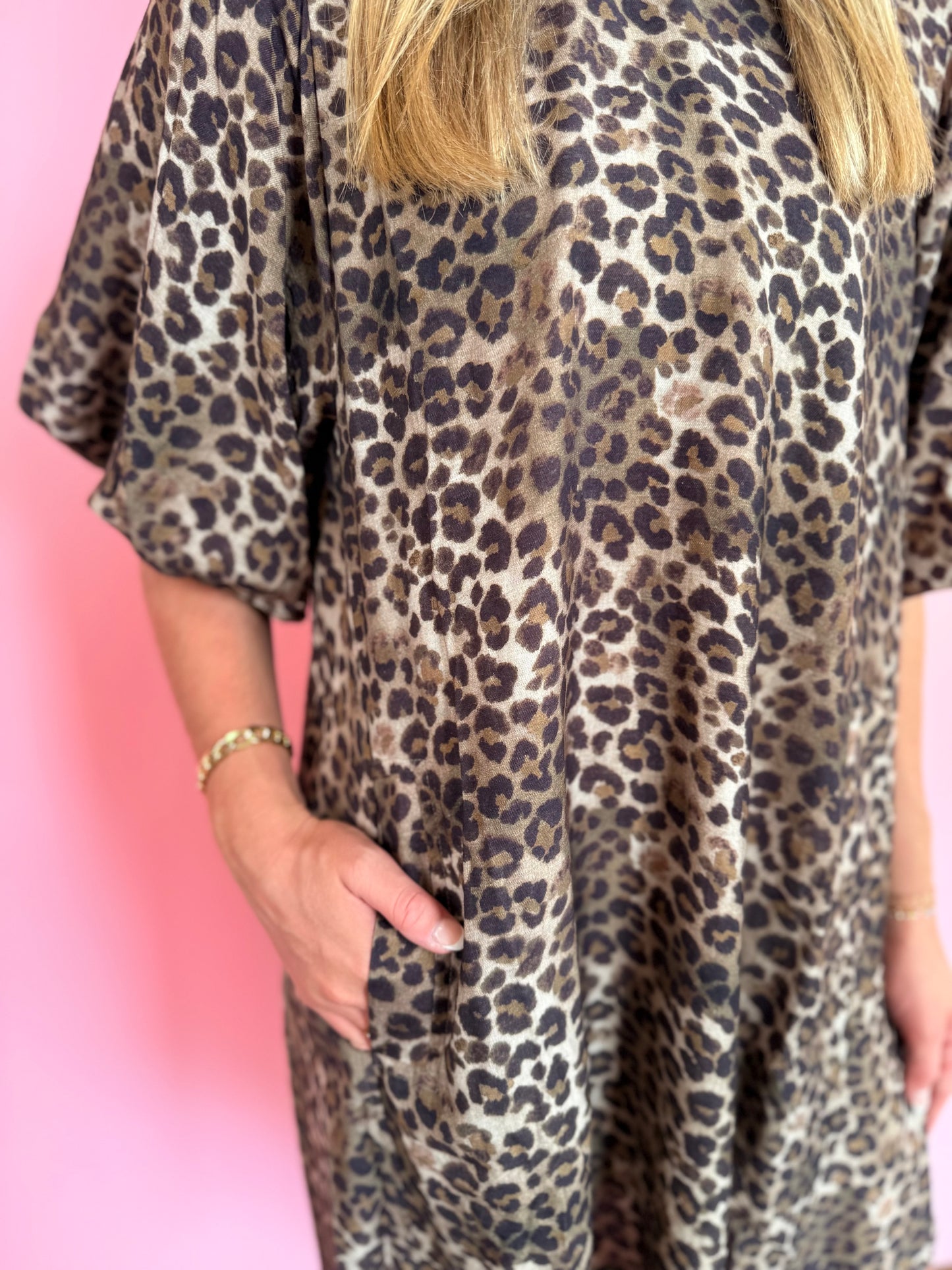 CHEETAH DRESS