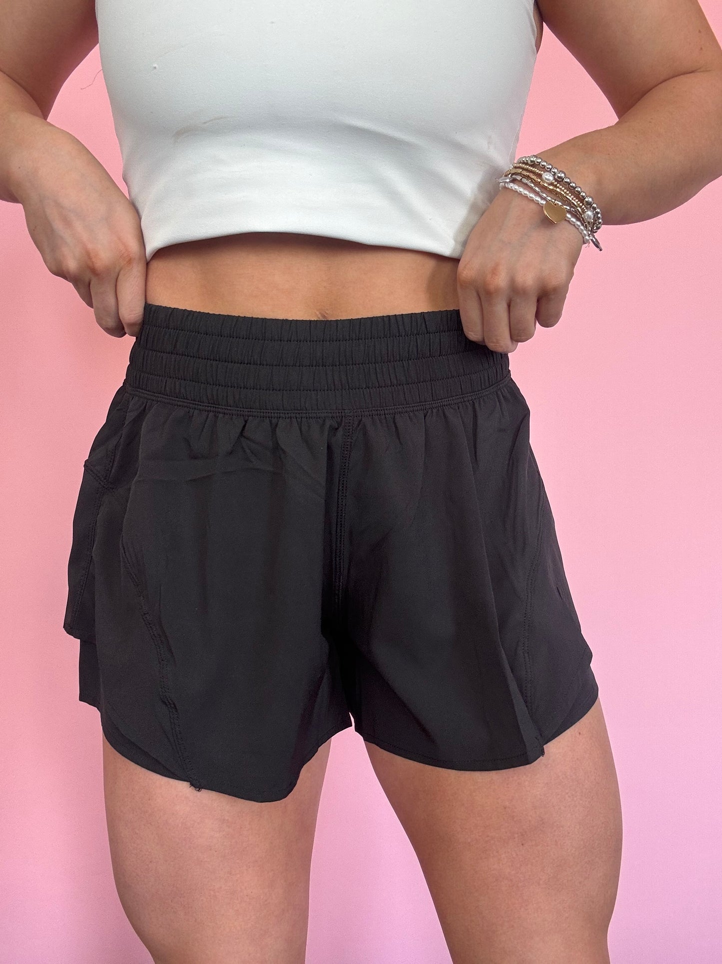 BLACK SHAKE IT UP SHORTS