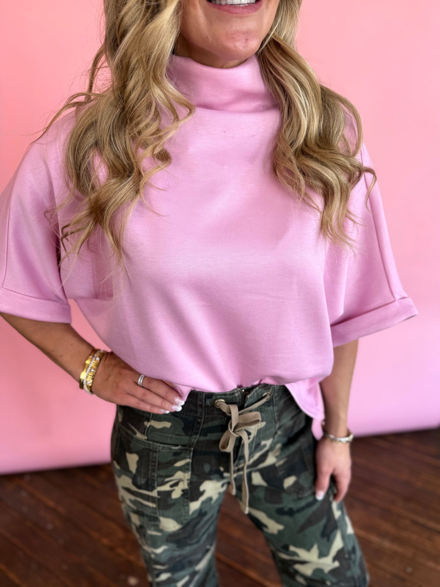 LT PINK COOL MOCK