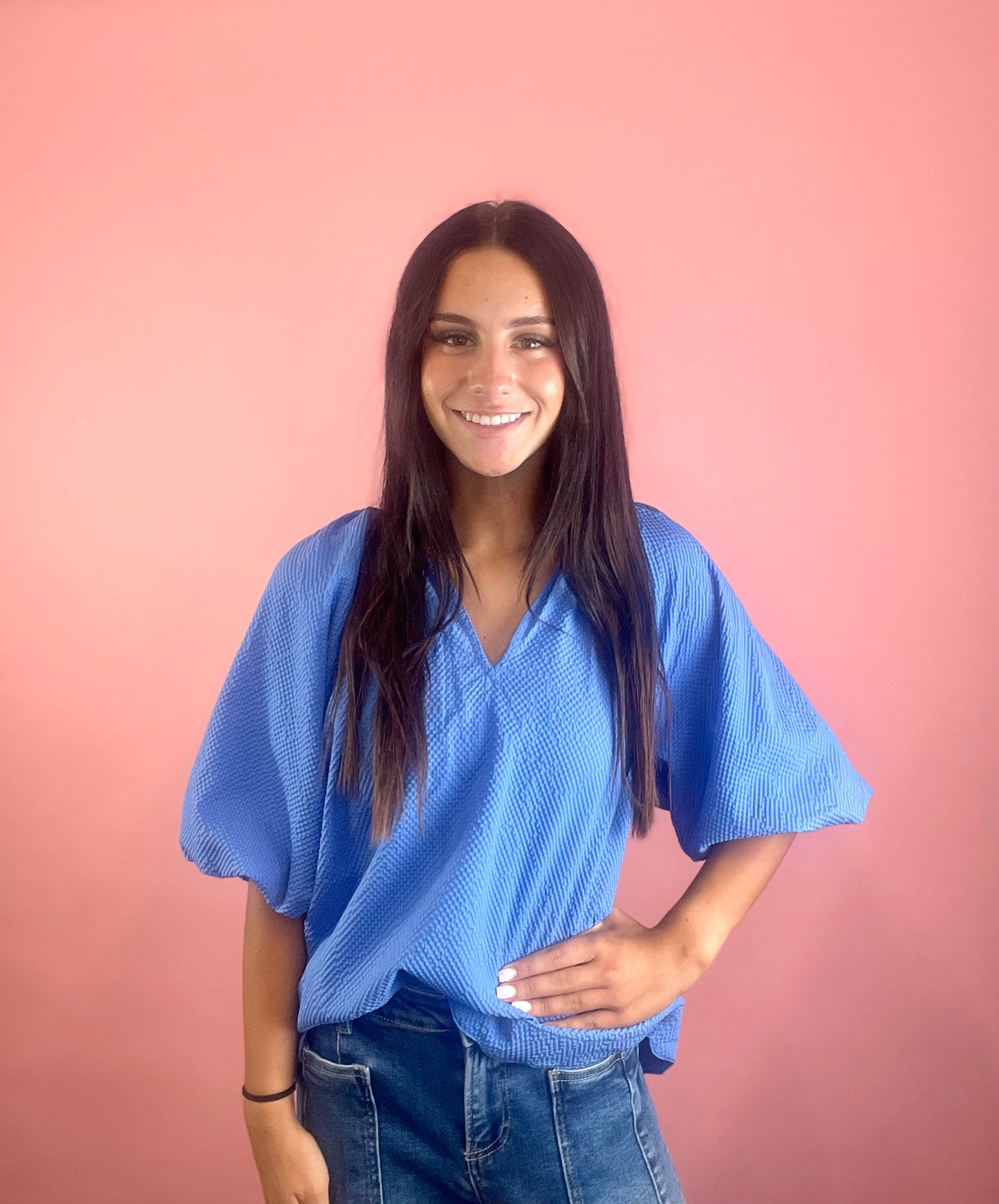 BLUE NOT YOUR EVERYDAY TOP