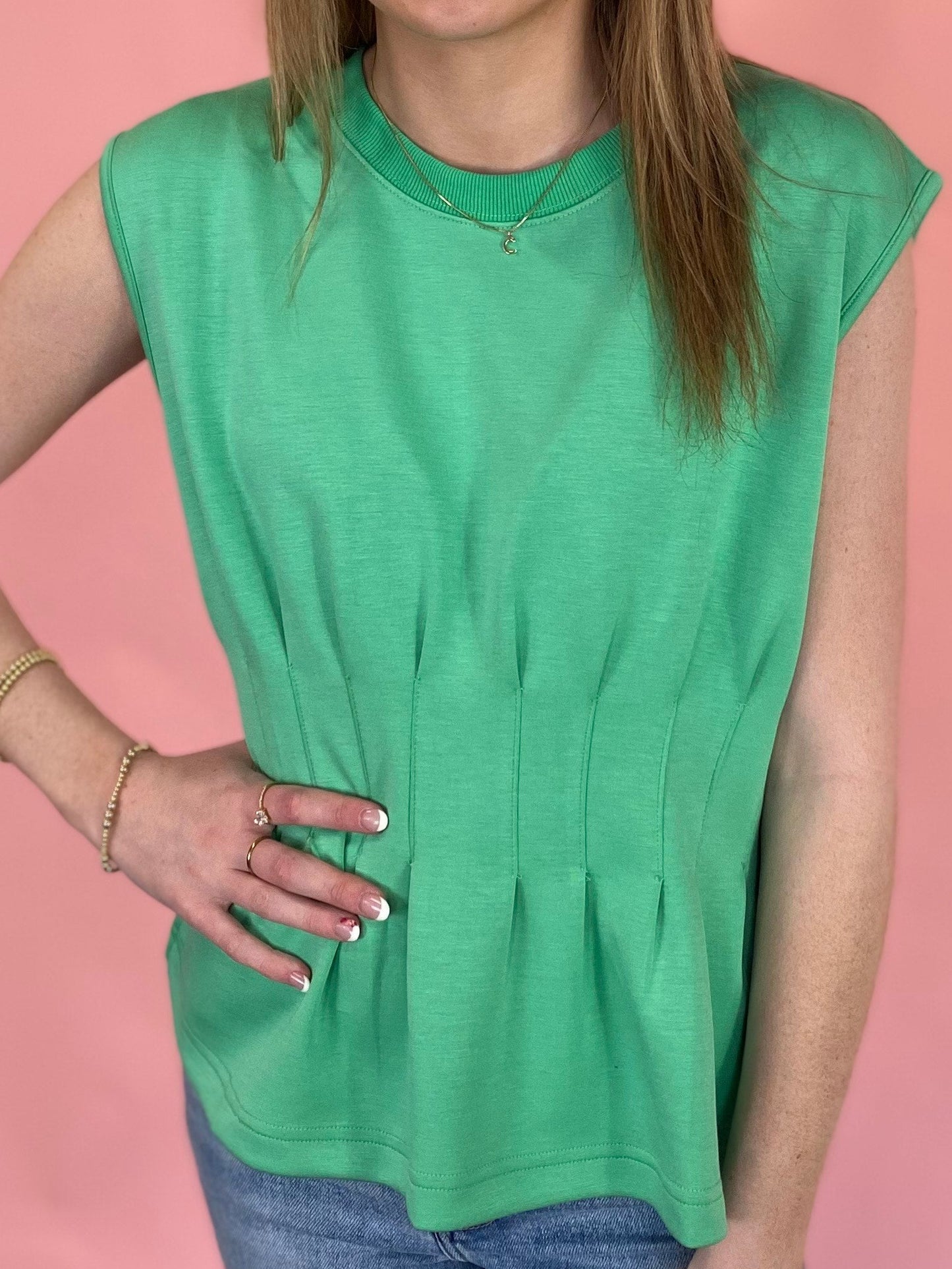 GREEN NO ORDINARY TOP