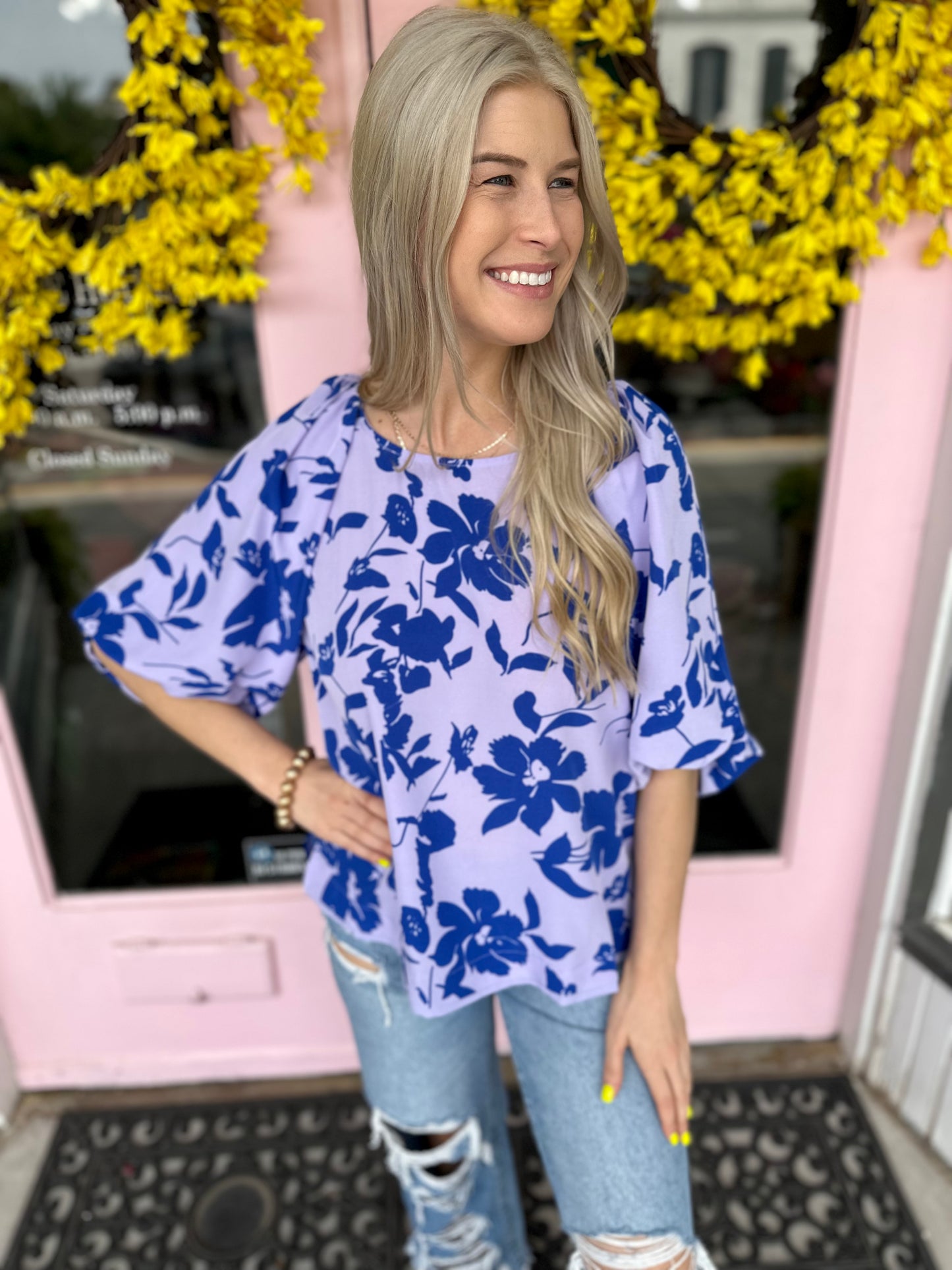 BLUE JA-MAKIN ME CRAZY TOP