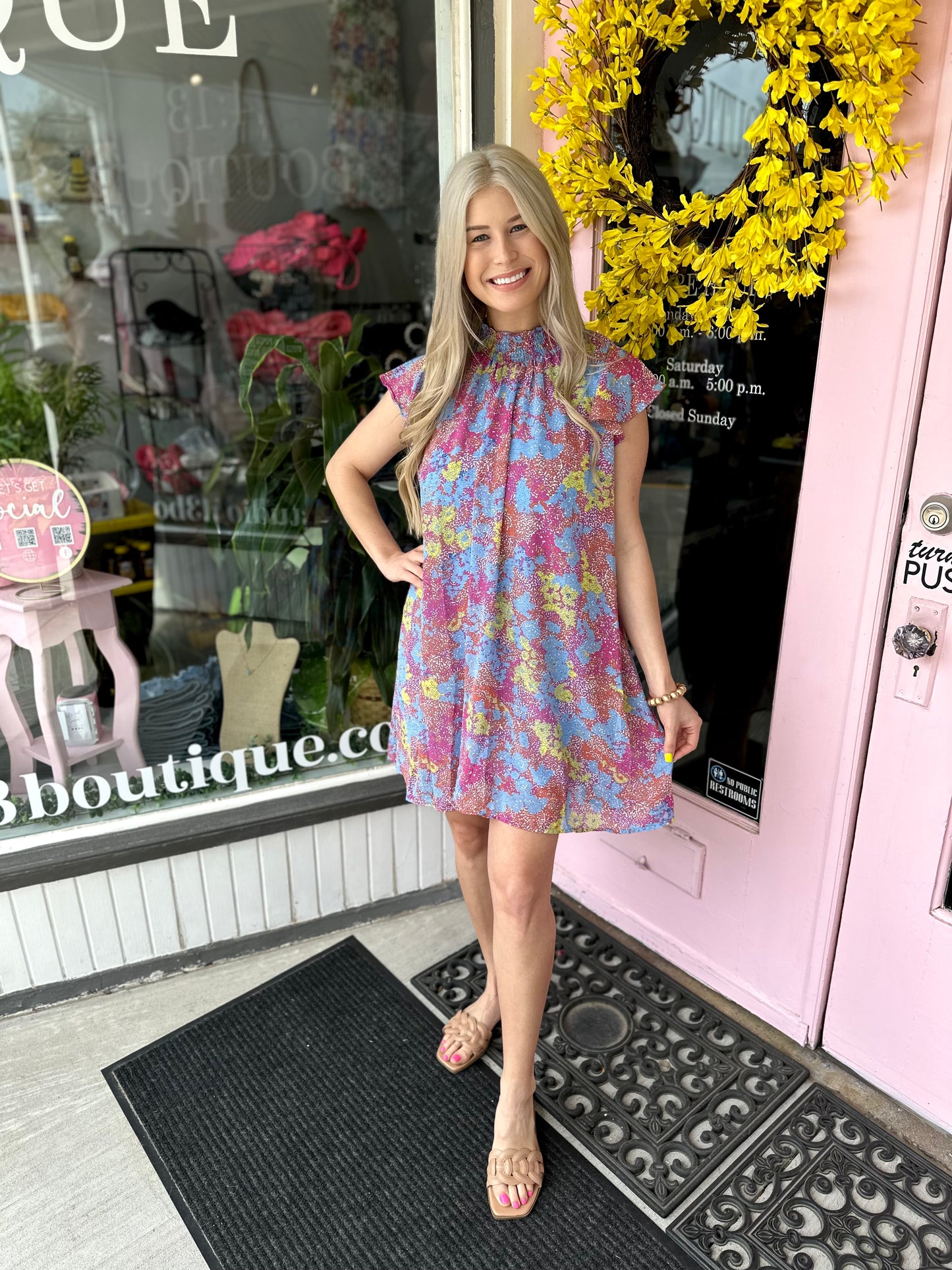 BLUE O'LA DRESS