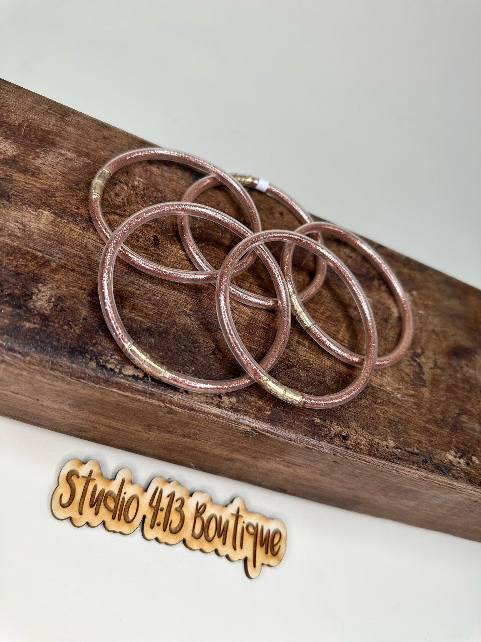 ROSE GOLD BANGLES