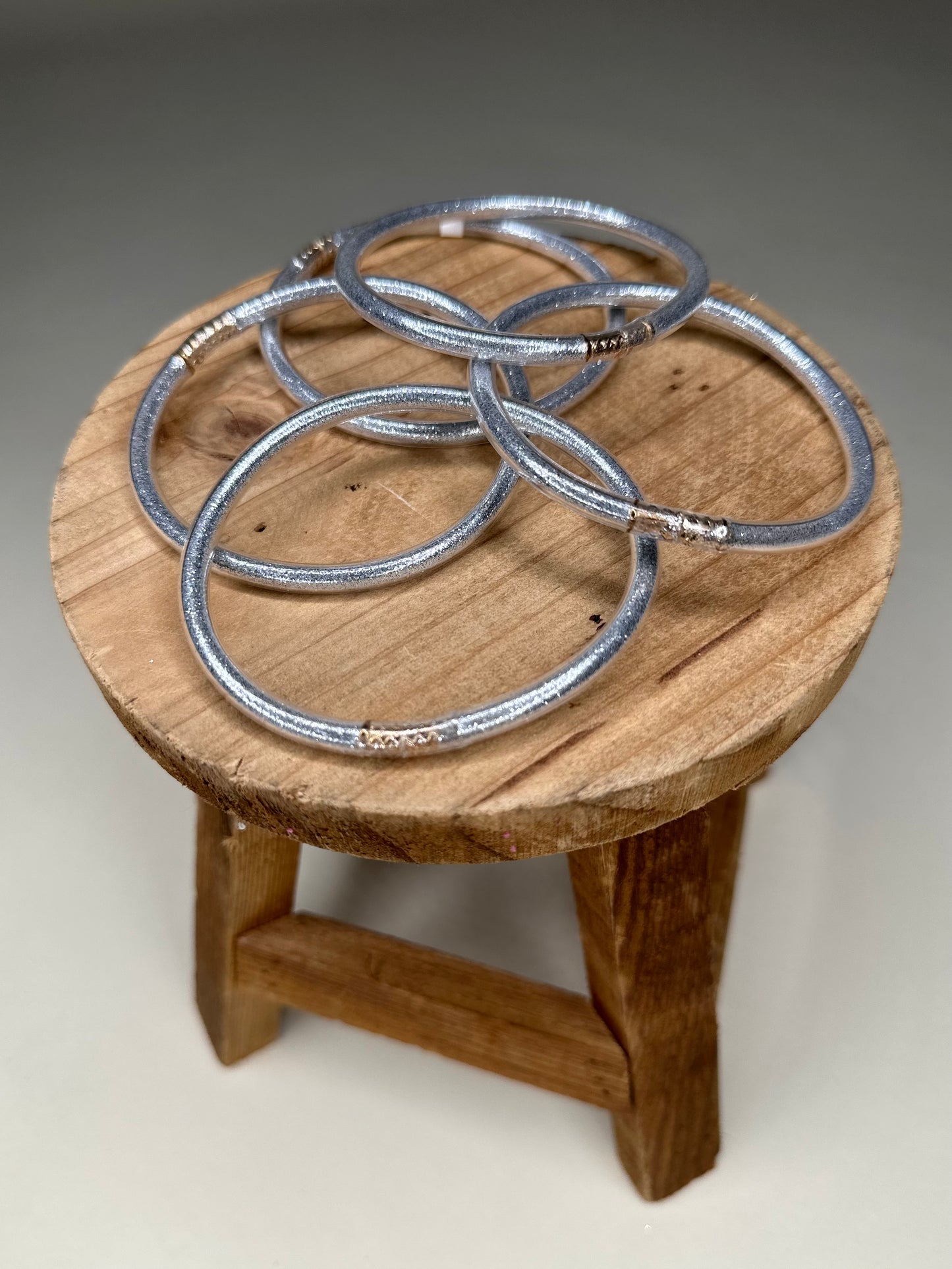 SILVER BANGLES