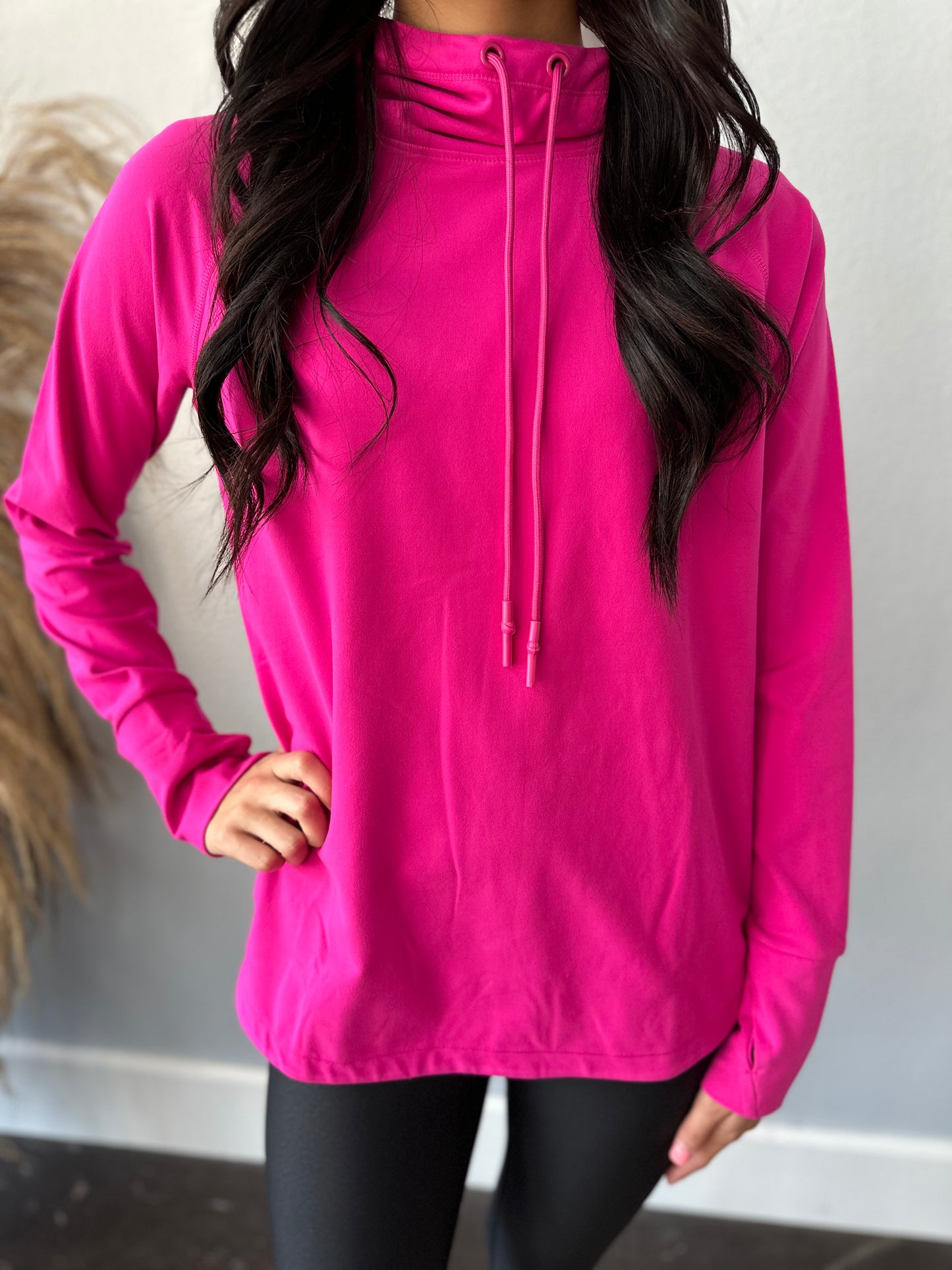 BARBIE PINK HOODIE TOP