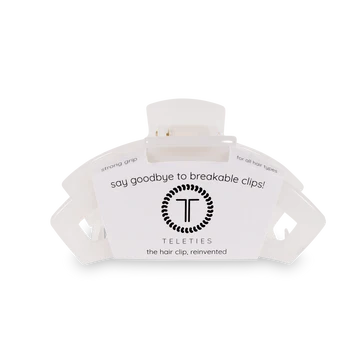 MEDIUM COCONUT MILK TELETIES OPEN HAIR CLIP