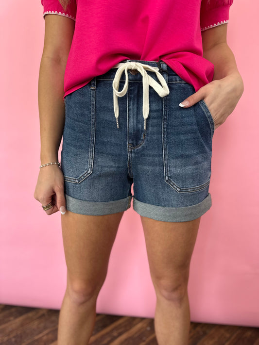 DARK CARGO SHORTS