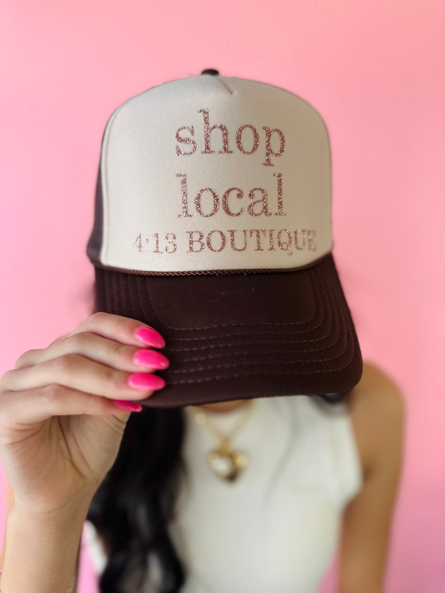 BROWN SHOP LOCAL TRUCKER HAT
