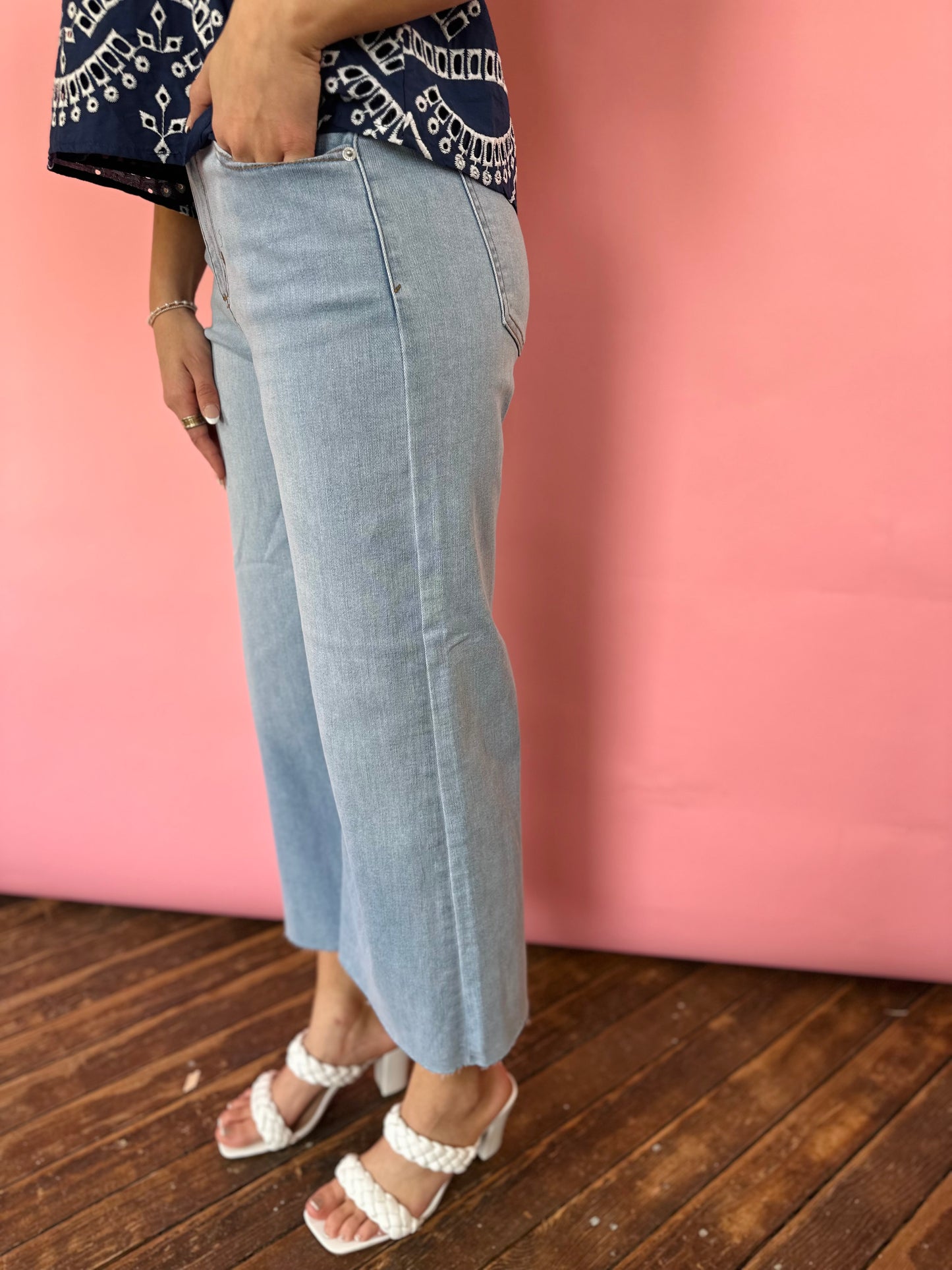 SP HR LW CROP JEANS