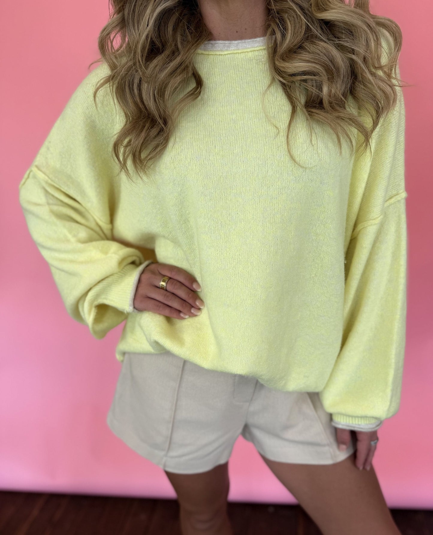 BABY YELLOW SOFT SWEATER