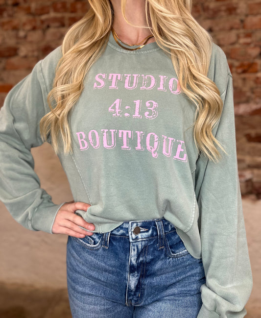 SAGE AND PINK STUDIO 4:13 TOP