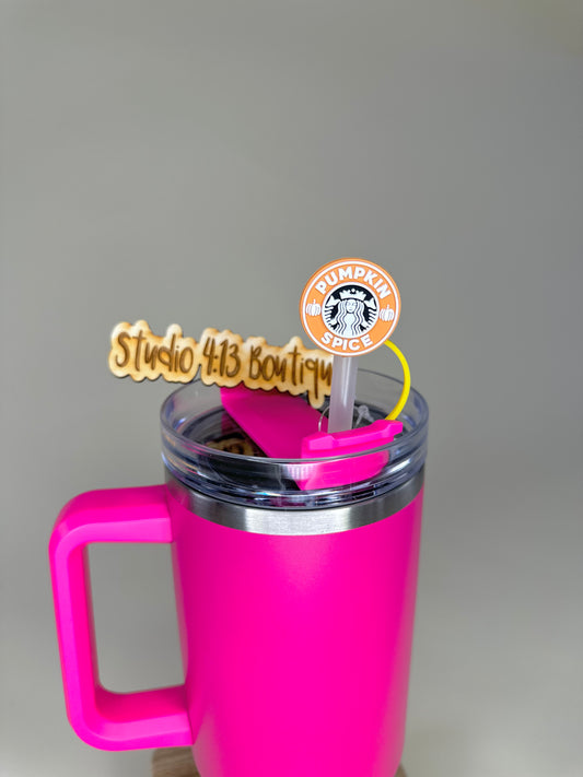 PUMPKIN SPICE STRAW TOPPER