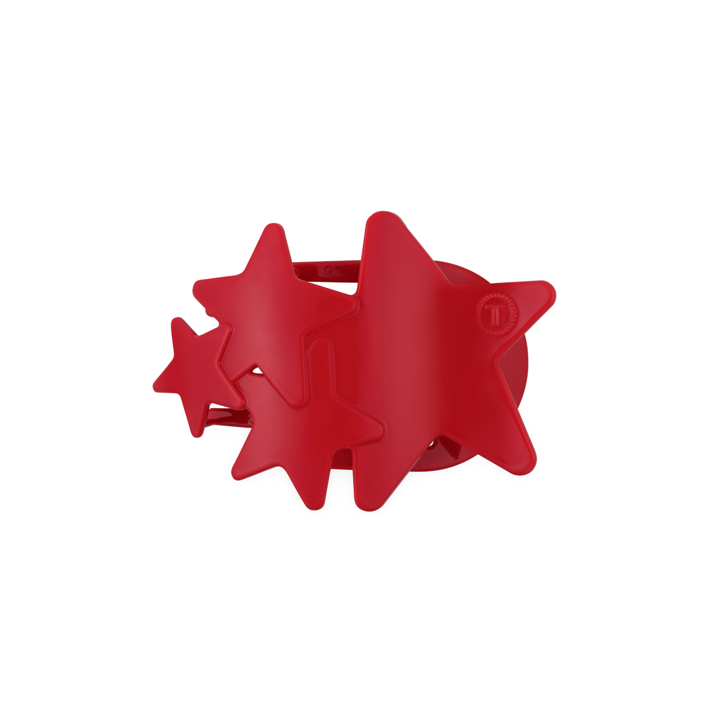 Flat Hair Clip | Medium | Red Shooting Star