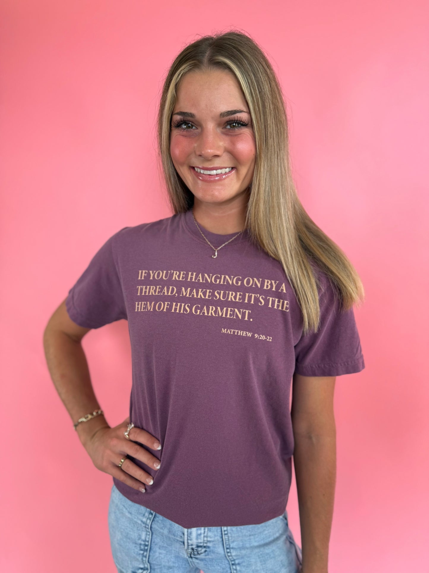 HEM OF HIS GARMENT TEE