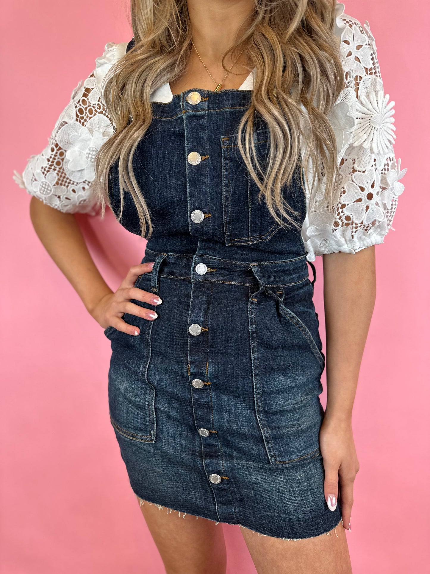 JUDY BLUE DENIM DRESS