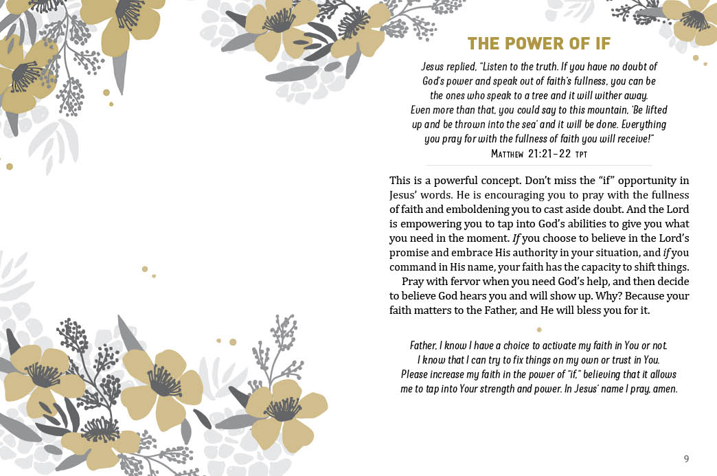 A MUSTARD SEED FAITH LARGE PRINT