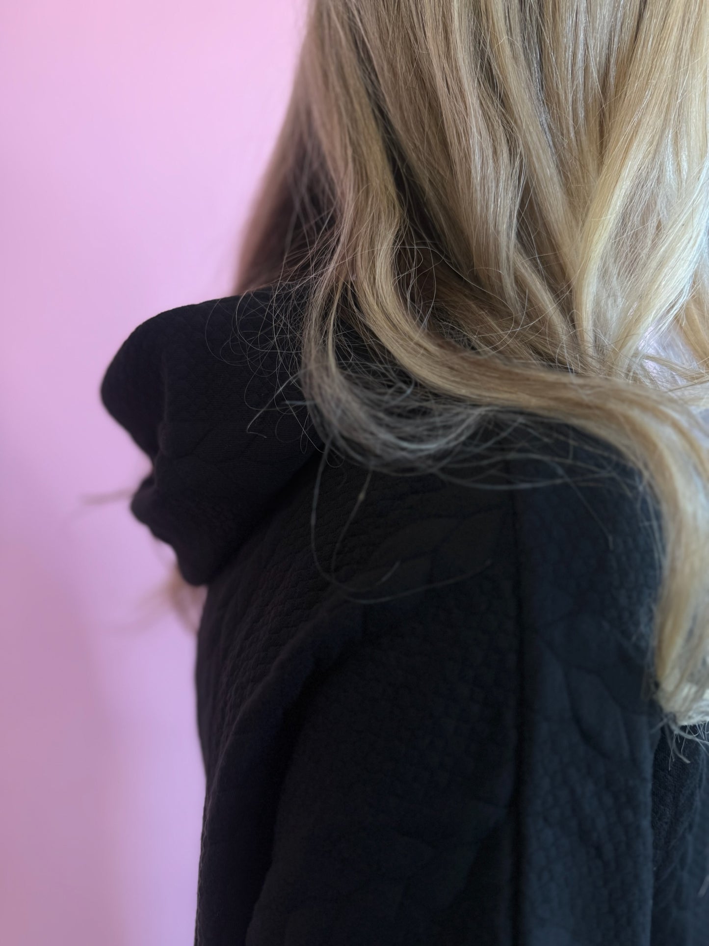 THE PERFECT HOODED SET BLACK