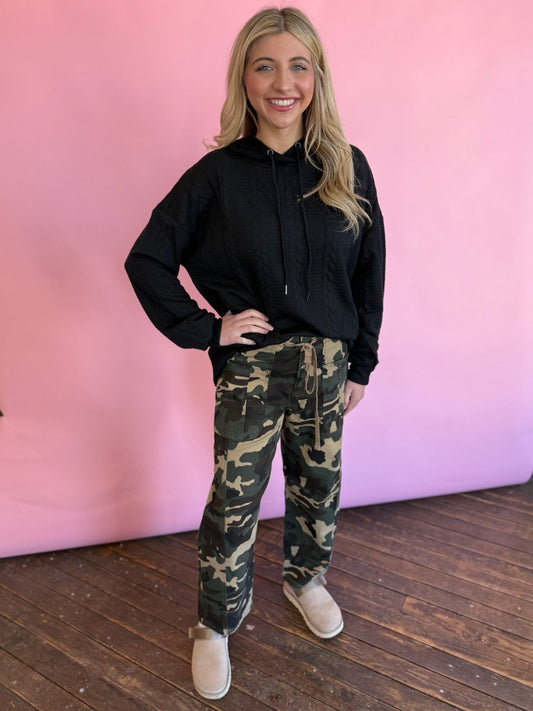 NEW BARREL CAMO JEAN