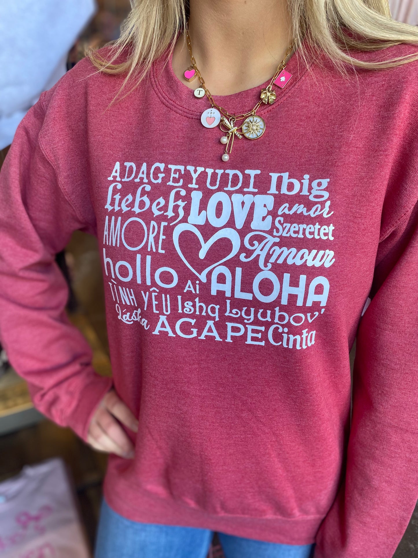LOVE IN DIFFERENT LANGUAGES