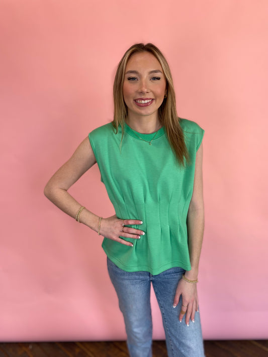 GREEN NO ORDINARY TOP