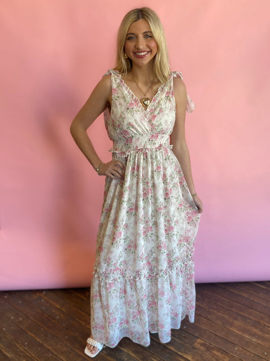 PINK ANTIQUE ROSE SUNDRESS