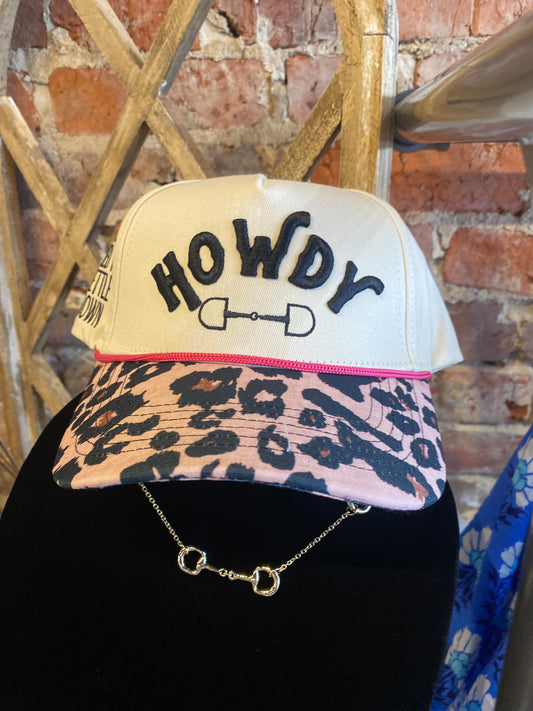 HOWDY SNAFFLE BIT TRUCKER HAT