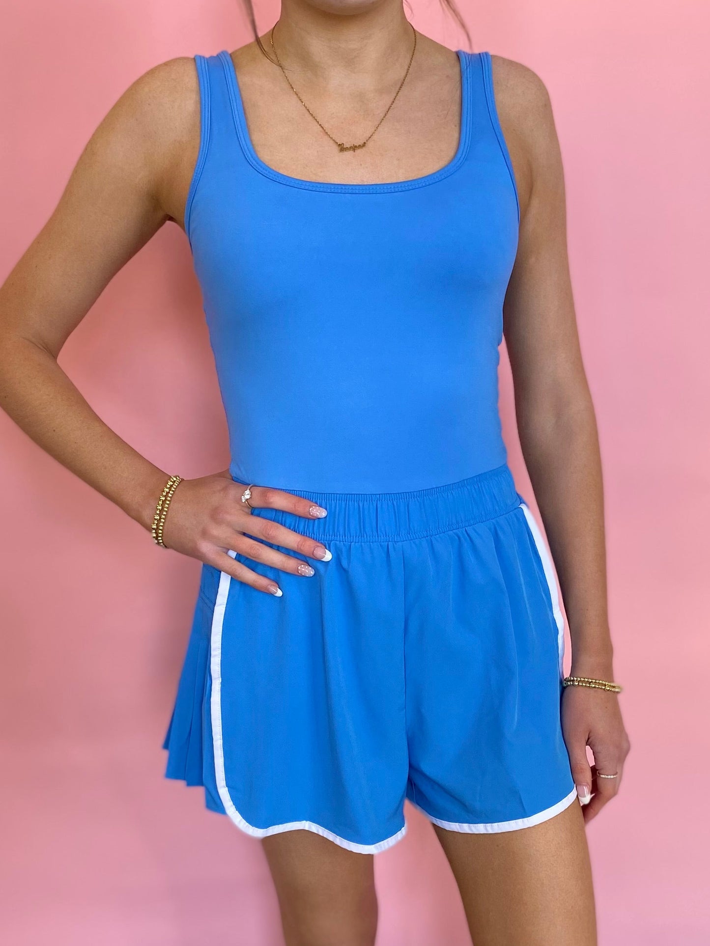 BUTTER BLUE SHORTSIE