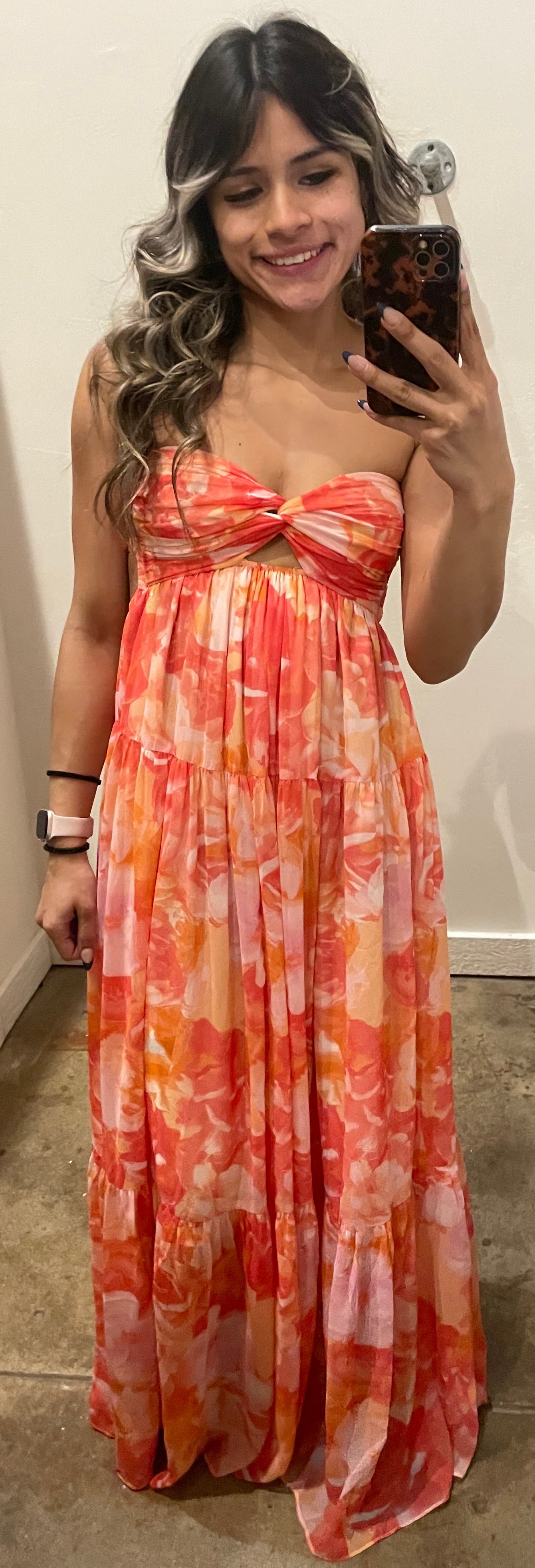 THE BEACH IS CALLING MAXI DRESS