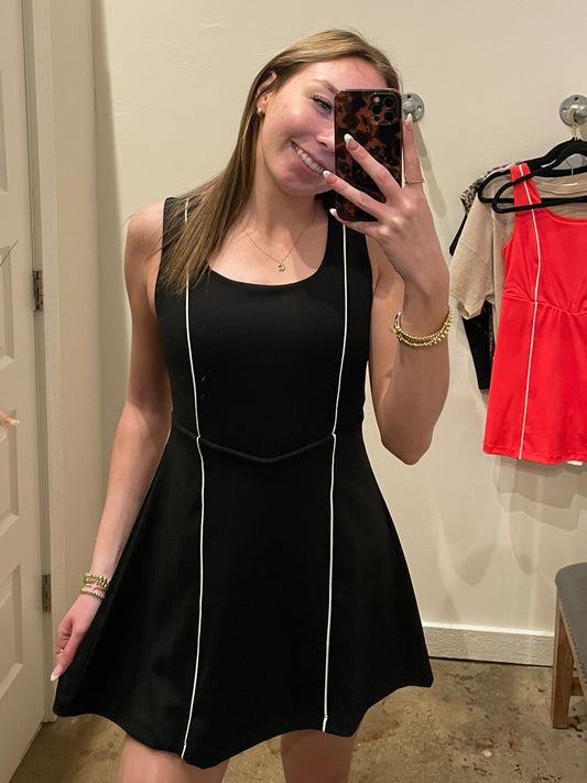 BLACK ATHLETIC DRESS