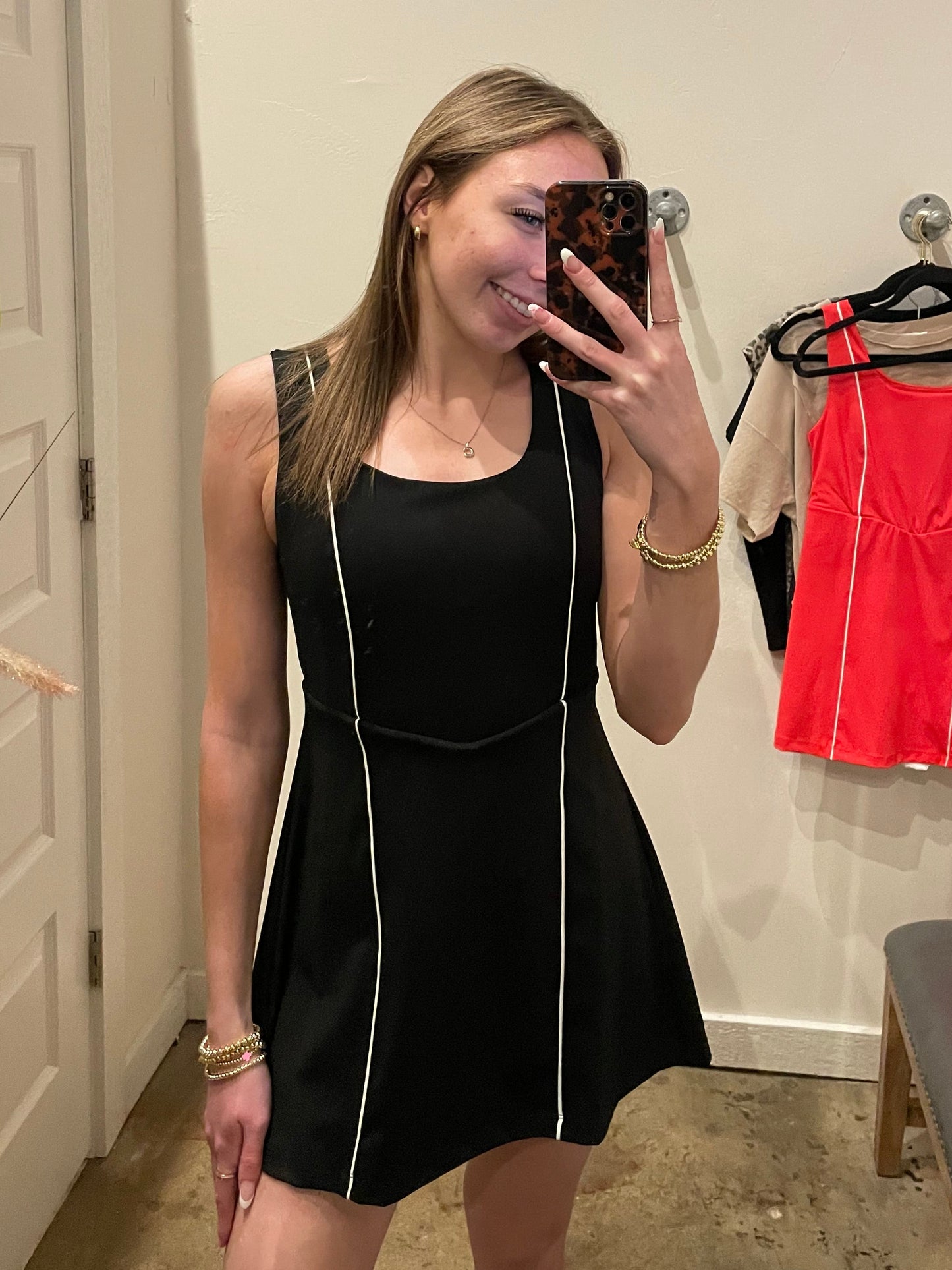 BLACK ATHLETIC DRESS