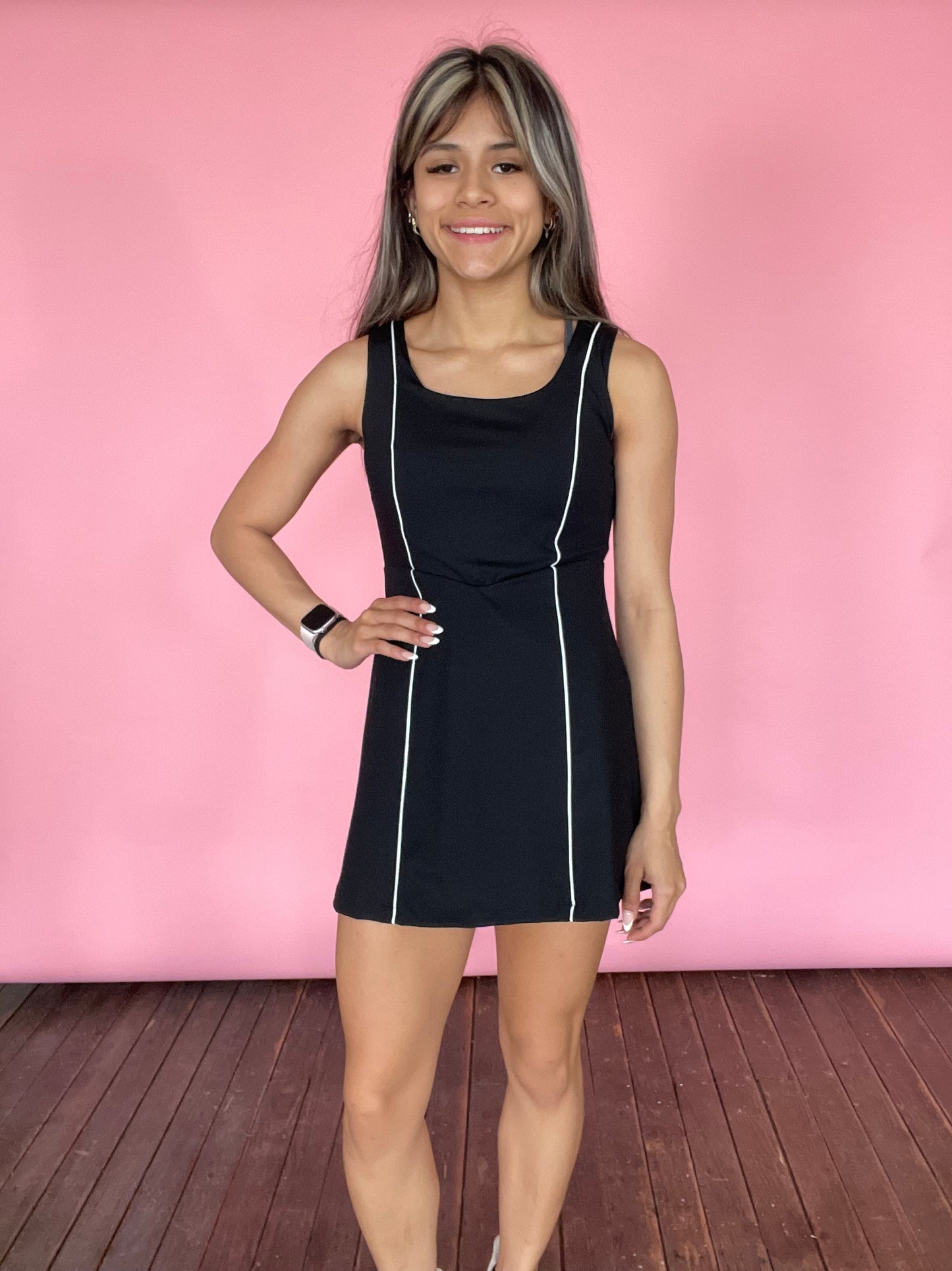 BLACK ATHLETIC DRESS