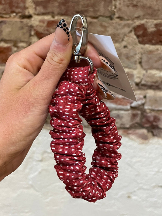 CRIMSON CREAM KEYFOB
