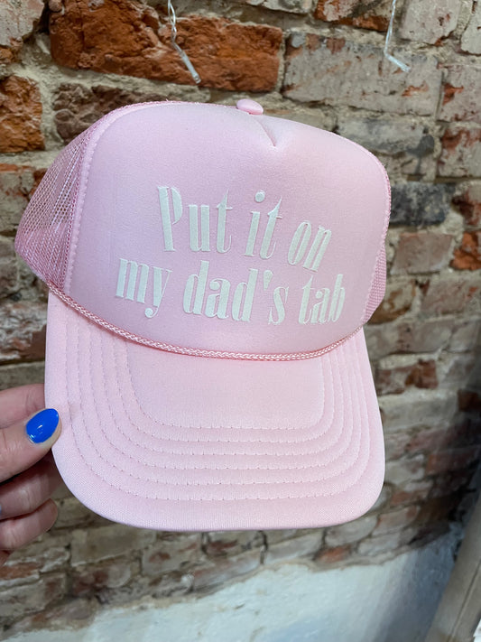 PINK DAD'S TAB TRUCKER