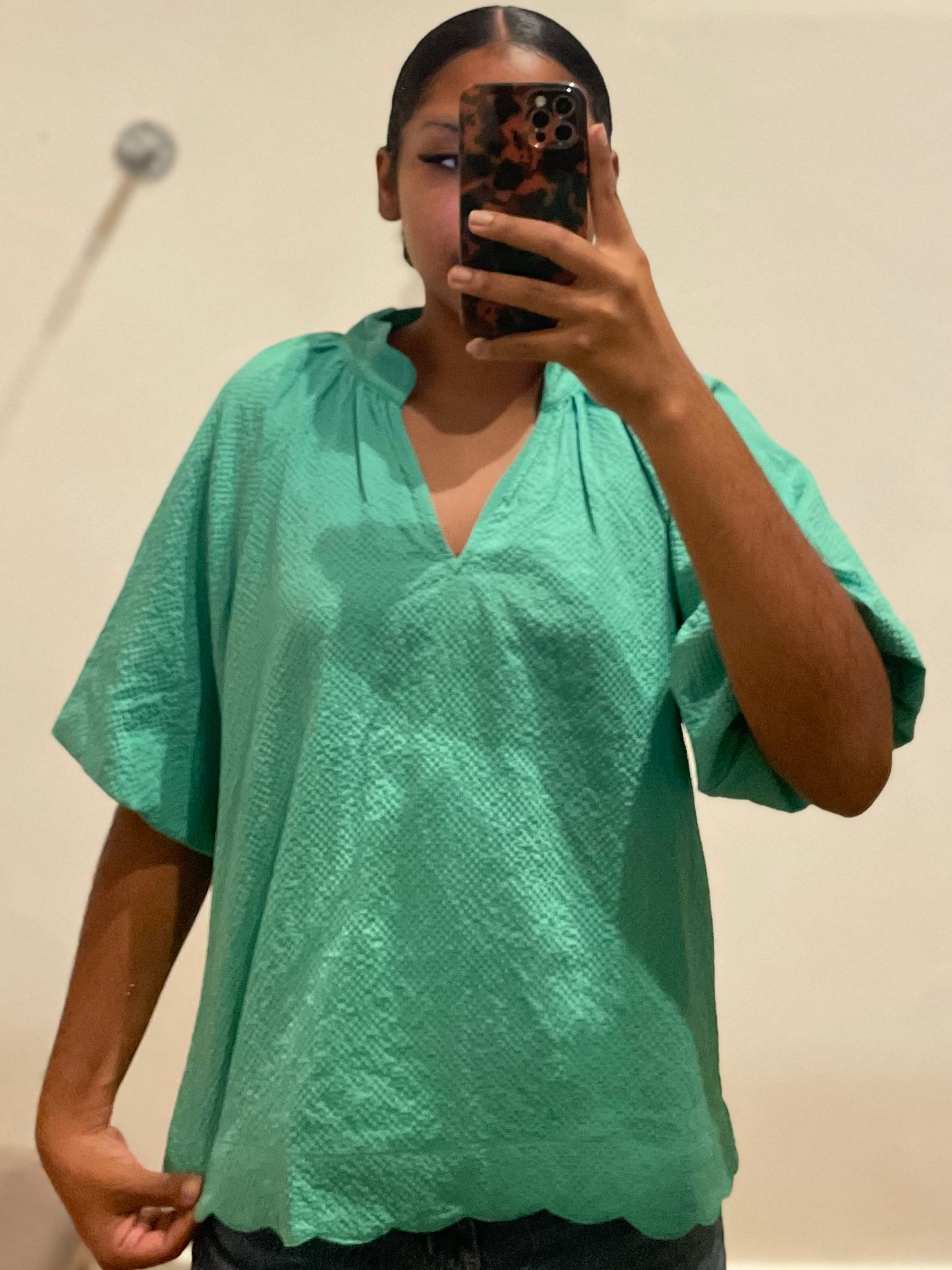 GREEN NOT YOUR EVERYDAY TOP