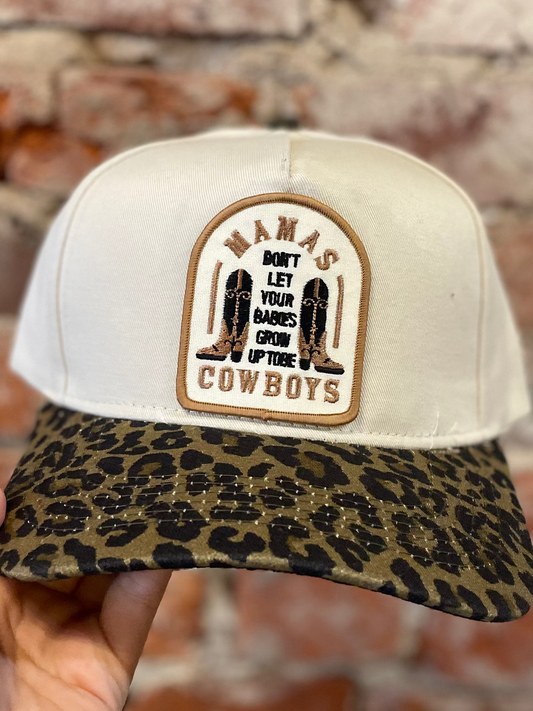 LEOPARD BILL COWBOYS HAT
