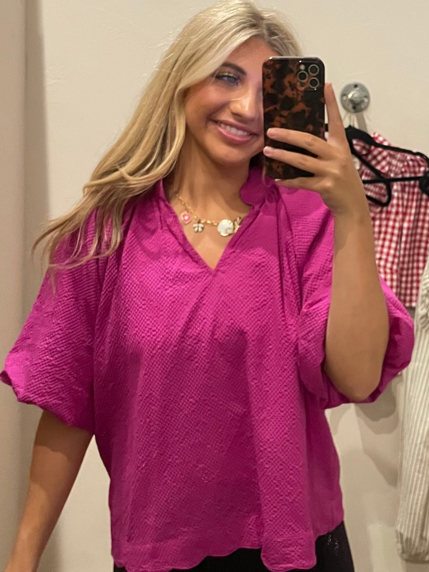 MAGENTA NOT YOUR EVERYDAY TOP
