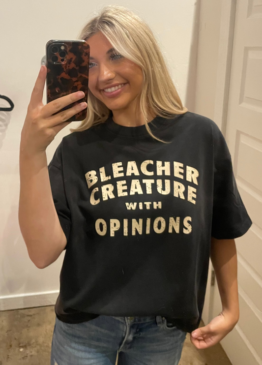 BLACK BLEACHER CREATURE TEE