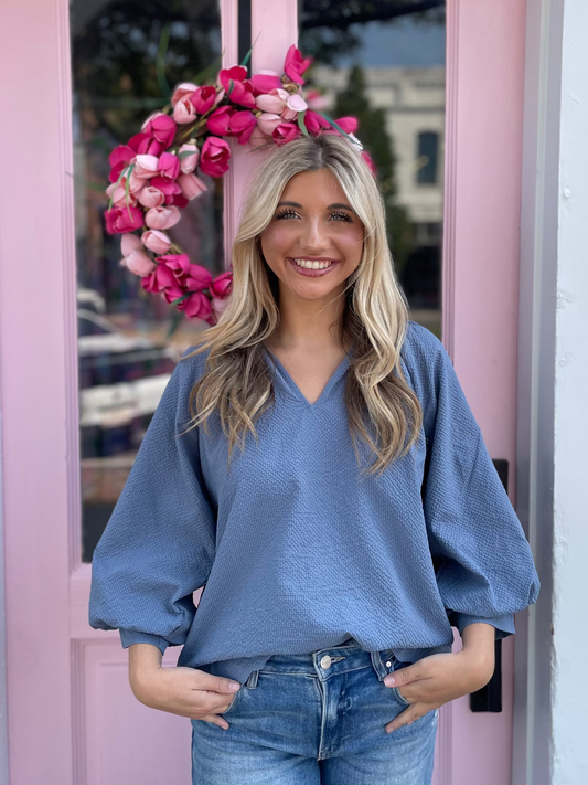 BLUE YOUR NEW EVERYDAY TOP