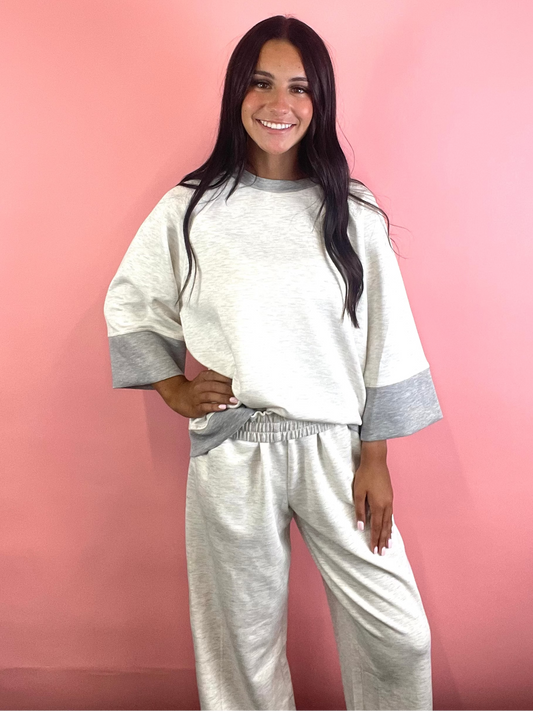 GREY & GRAY COLORBLOCK SET