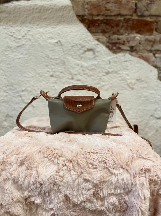 ASH BROWN MINI CROSSBODY PURSE