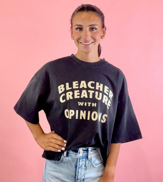 BLACK BLEACHER CREATURE TEE